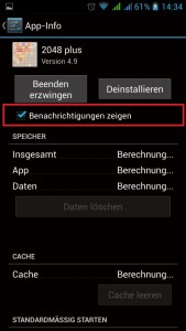 Android Benachrichtigungen deaktivieren