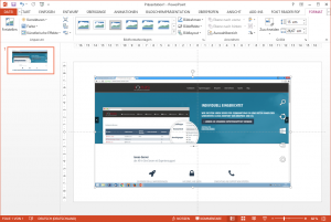 Screenshot in PowerPoint einfügen