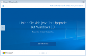 Windows 10 Upgrade