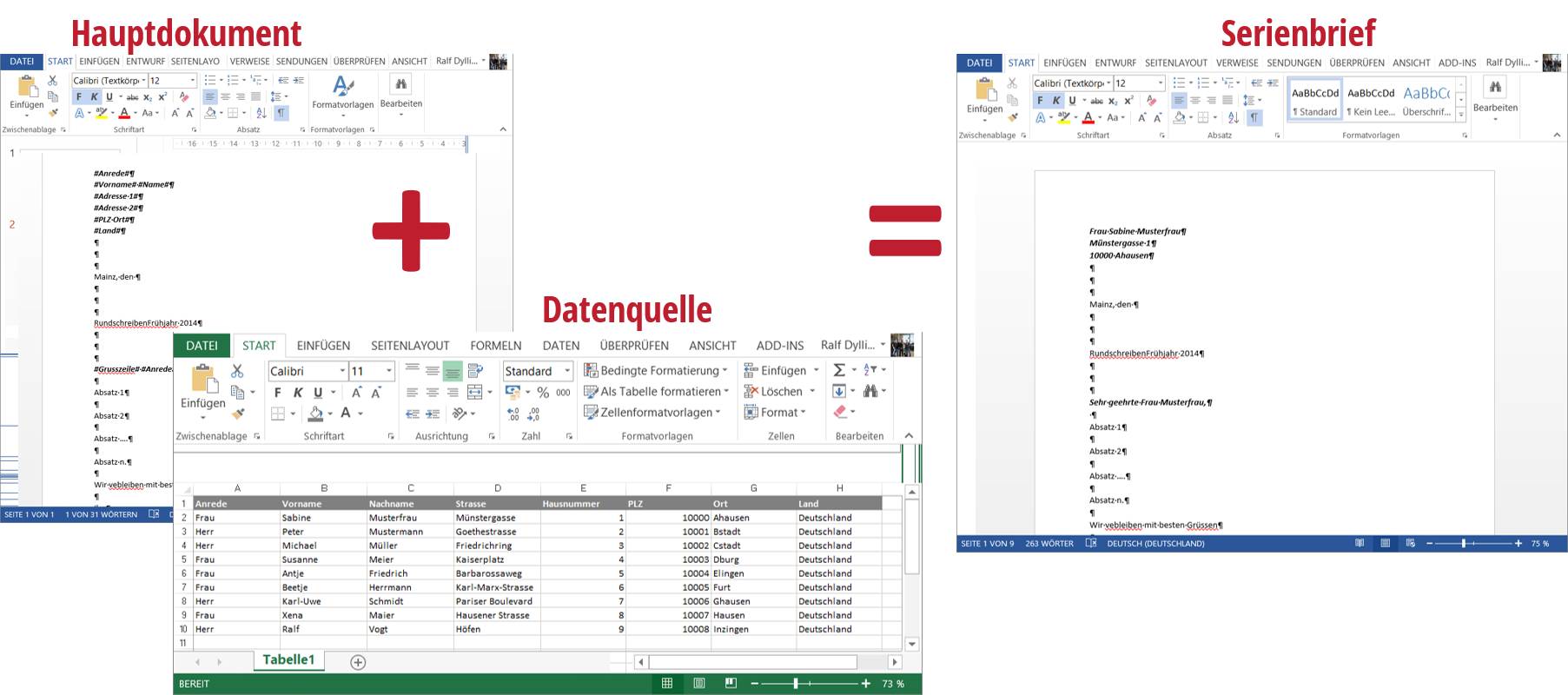 Serienbriefe In Word Erstellen Wie Ein Profi Ionas