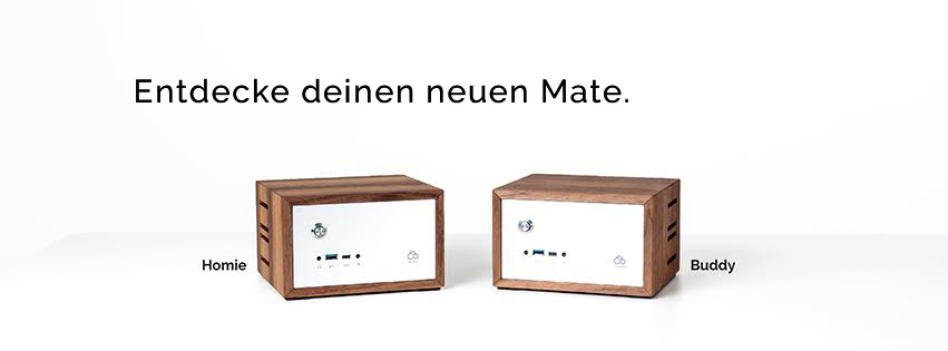 Homie und Buddy - bald auf Amazon! Mit Buddy haben Sie ein echtes Dual-Boot System